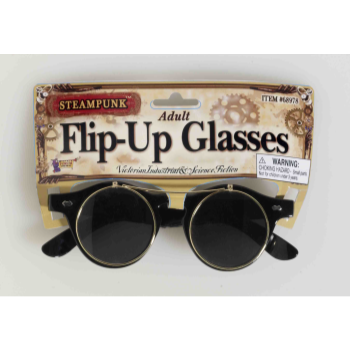 Image de STEAMPUNK FLIP-UP GLASSES