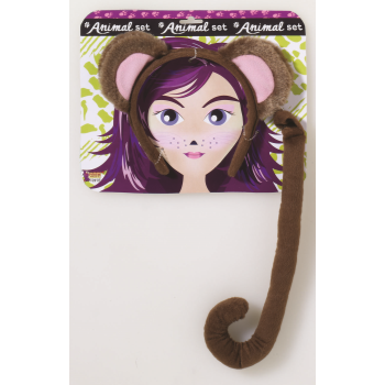 Image de ANIMAL KIT - MONKEY EARS/TAIL