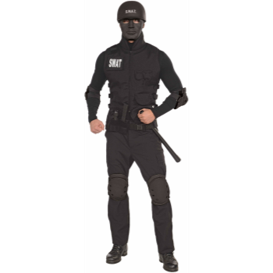 Picture of POLICE SWAT MASK - BLACK