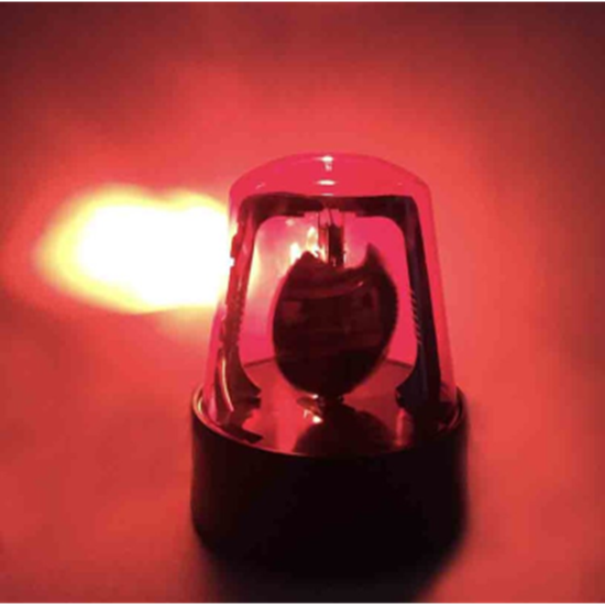 Picture of ROTATING RED POLICE BEACON