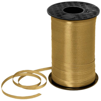 Image de GOLD CRIMPED CURLING RIBBON 500 YRDS 