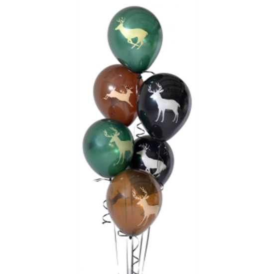 Picture of CAMO 12" LATEX BALLOONS