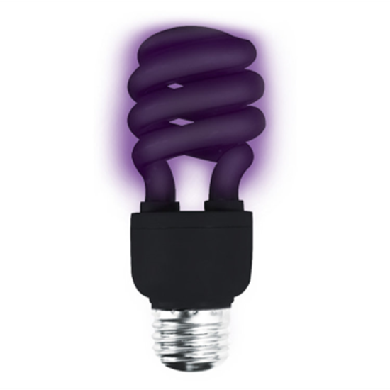 Picture of COMPACT FLUORESCENT BULB - BLACKLITE