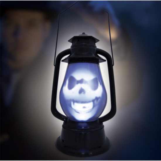 Picture of LIGHT UP LANTERN WITH SPOOKY GHOST