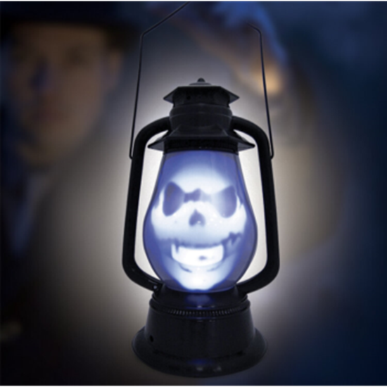 PartyMart. LIGHT UP LANTERN WITH SPOOKY GHOST