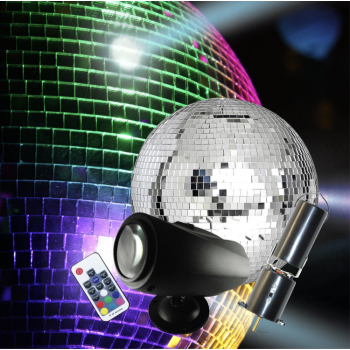 Image de ELECTRONICS - Mirror Ball Kit - with 8" Mirror Ball, Motor, Remote