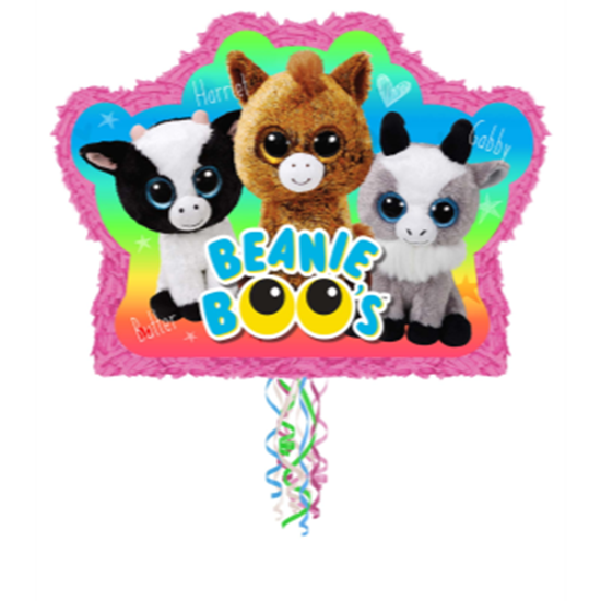 Picture of BEANIE BOO OUTLINE PULL PINATA