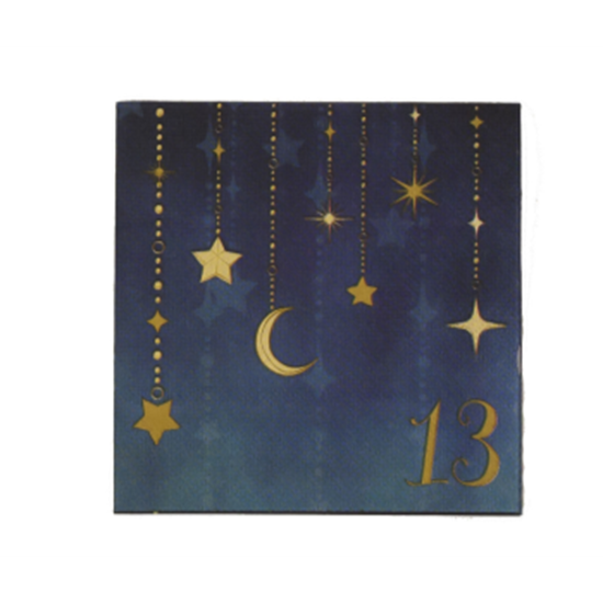 Picture of 13th STARRY NIGHT BEVERAGE NAPKIN