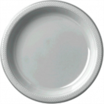 Image de SILVER - 7" PLASTIC PLATE 