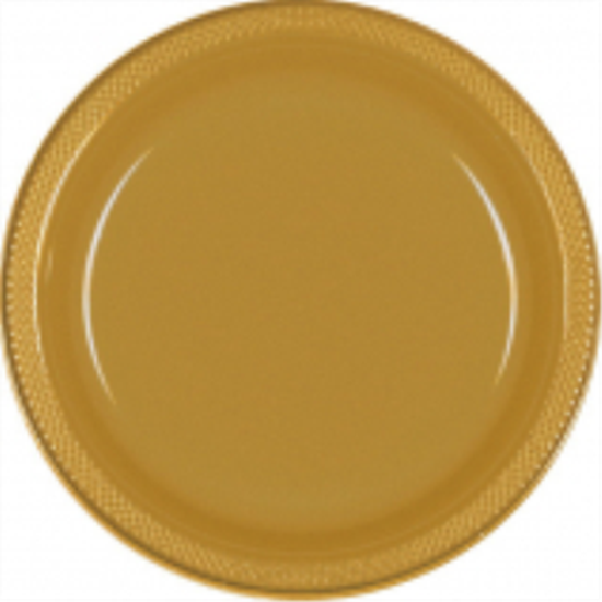 Image sur GOLD - 7" PLASTIC PLATE 