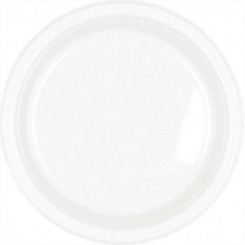 Picture of WHITE - 10.25" PLASTIC PLATE