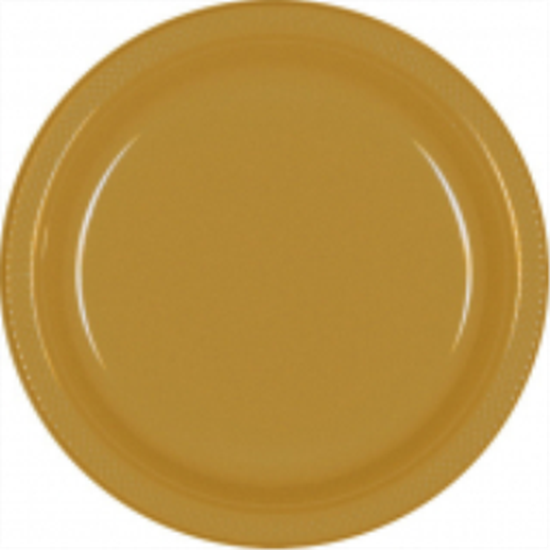 Image sur GOLD - 10.25" PLASTIC PLATE 