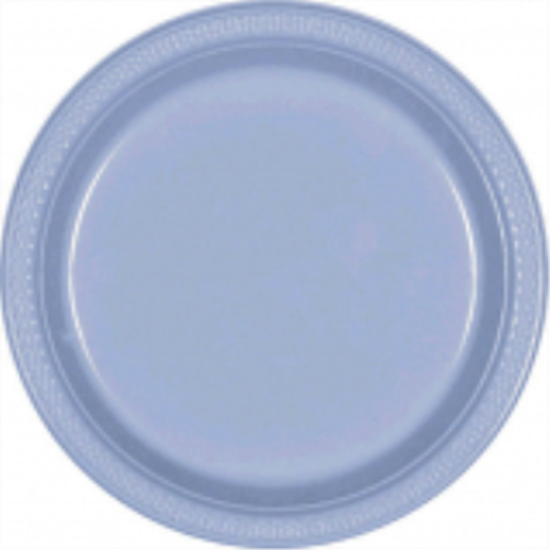 Image sur PASTEL BLUE - 7" PLASTIC PLATE