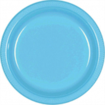 Picture of CARIBBEAN BLUE - 7" PLASTIC PLATE 
