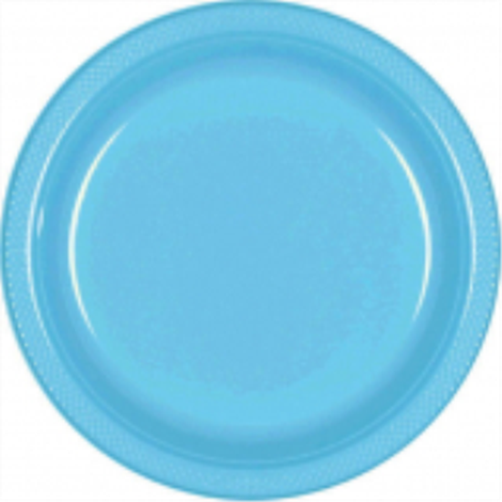Picture of CARIBBEAN BLUE - 7" PLASTIC PLATE 
