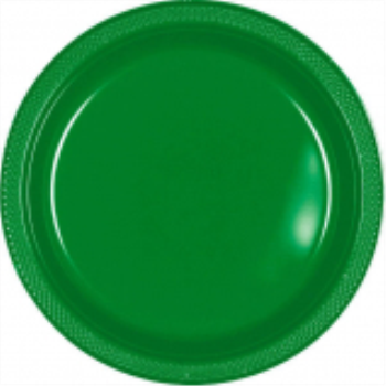 Picture of GREEN - 10.25" PLASTIC PLATE 