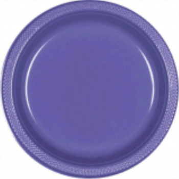 Picture of PURPLE - 10.25" PLASTIC PLATE 
