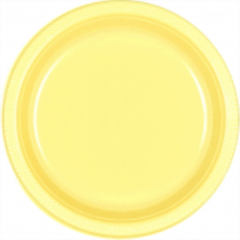 Picture of LIGHT YELLOW - 10.25" PLASTIC PLATE 