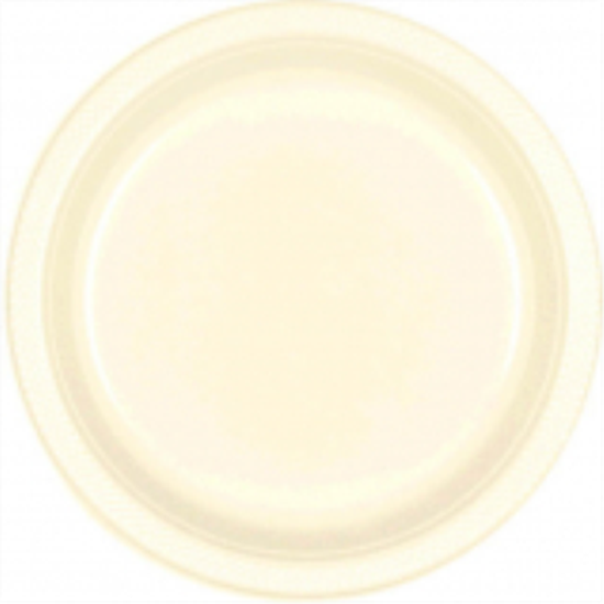Image sur IVORY - 10.25" PLASTIC PLATE 