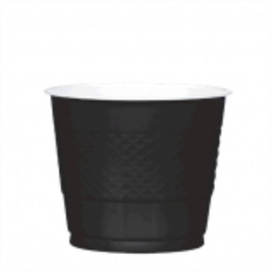 Picture of BLACK - 9oz PLASTIC CUP 