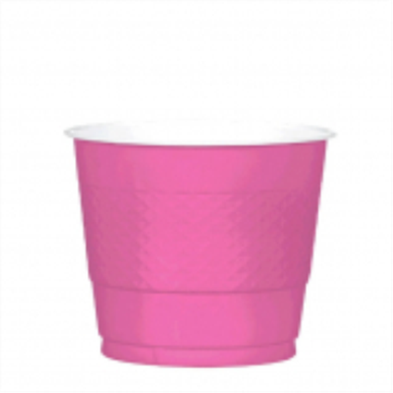 Image sur BRIGHT PINK - 9oz PLASTIC CUP 