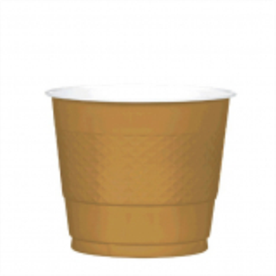 Picture of GOLD - 9oz PLASTIC CUP