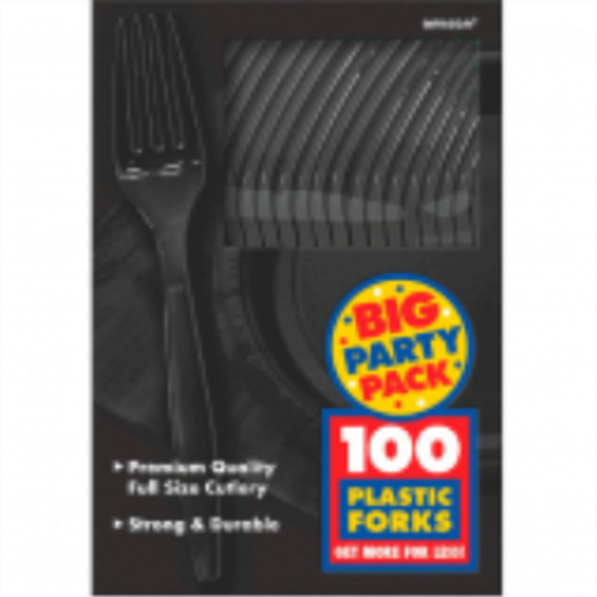 Picture of BLACK FORKS - BIG PARTY PACK