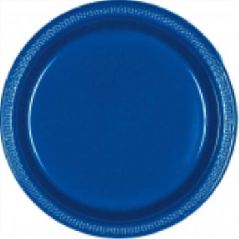 Picture of ROYAL BLUE - 10.25" PLASTIC PLATE 