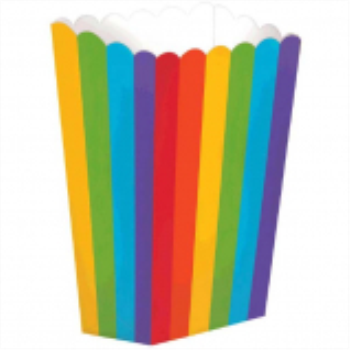 Picture of SMALL POPCORN BOXES - RAINBOW 