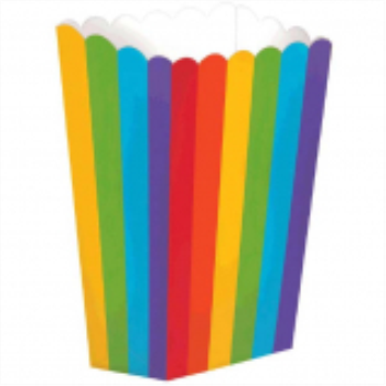 Image de SMALL POPCORN BOXES - RAINBOW 