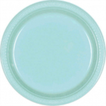 Picture of ROBIN'S EGG BLUE - 7" PLASTIC PLATE