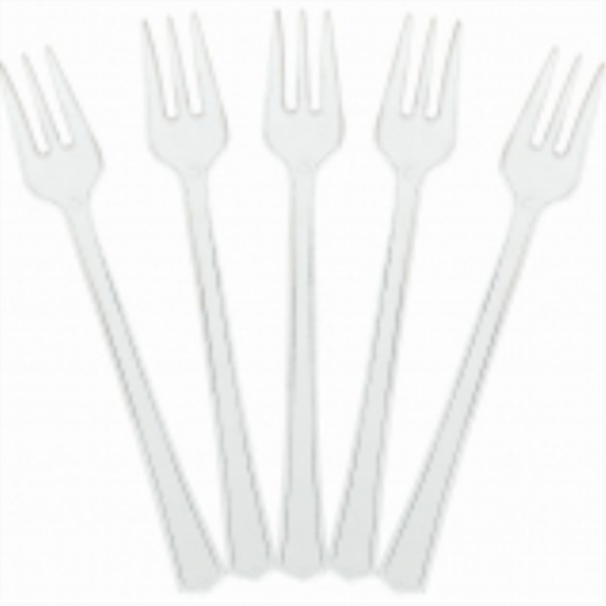 Image sur COCKTAIL - MINI CLEAR FORKS