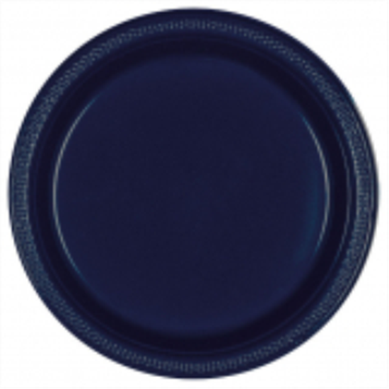 Picture of NAVY - 7" PLASTIC PLATE