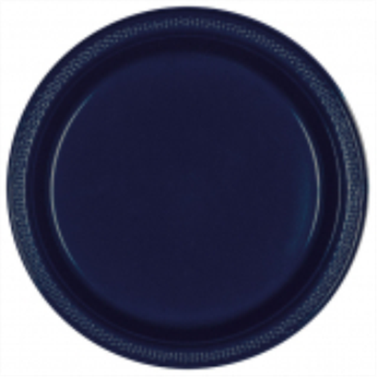 Picture of NAVY - 10.25" PLASTIC PLATE