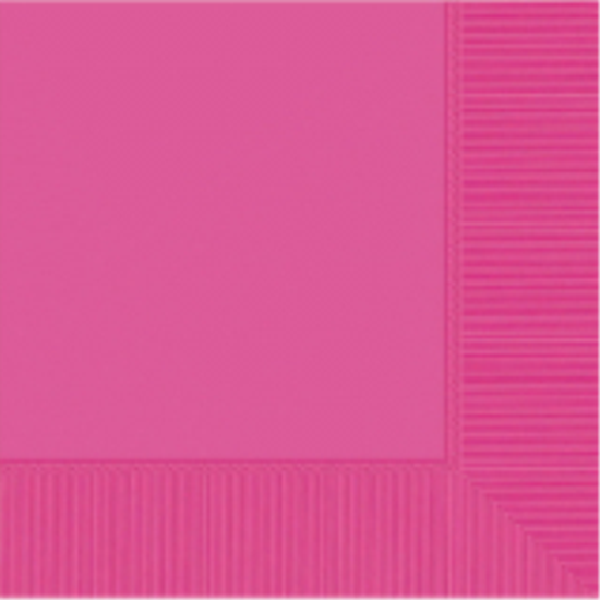 Picture of BRIGHT PINK DINNER NAPKINS 