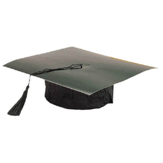 Image sur WEARABLES - PAPER GRADUATION CAP