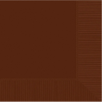 Image de CHOCOLATE BROWN DINNER NAPKINS
