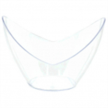 Image de CLEAR PLASTIC MINI OVAL BOWL 
