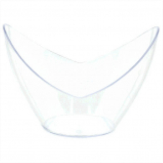 Image sur CLEAR PLASTIC MINI OVAL BOWL 