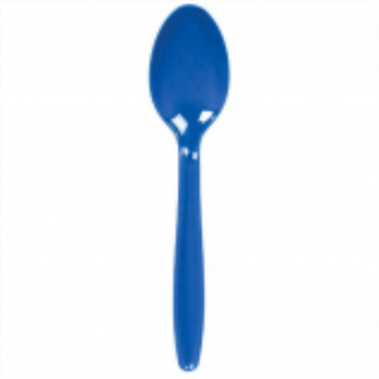PartyMart. ROYAL BLUE PLASTIC SPOONS VALUE