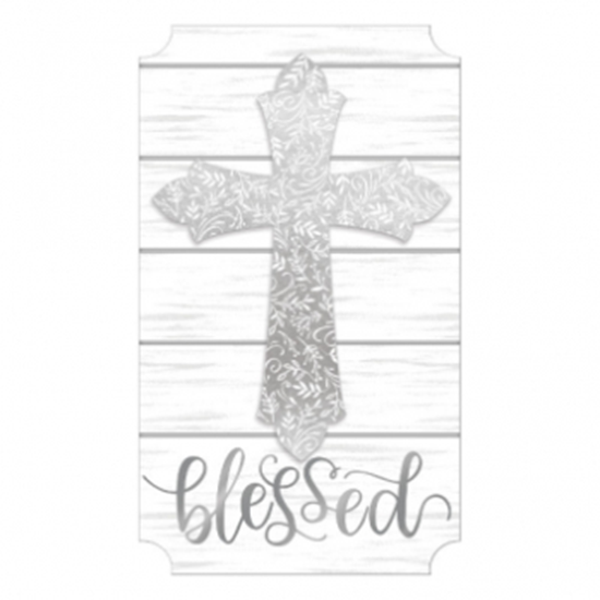 Picture of DECOR - CROSS EASEL SIGN