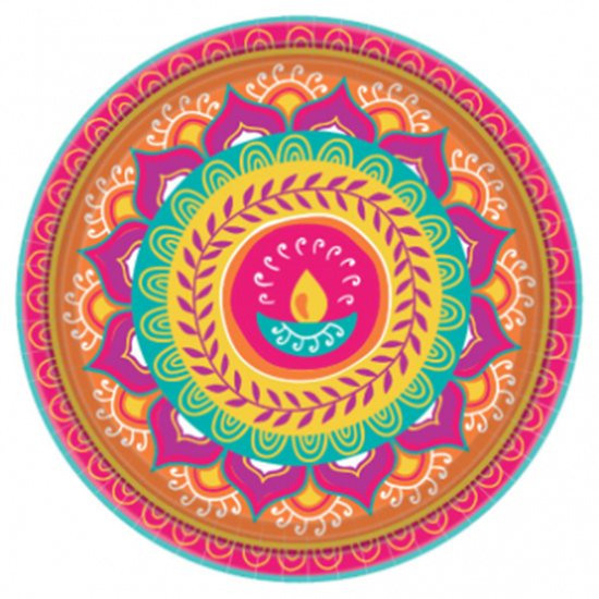 Picture of DIWALI 10" ROUND PLATE