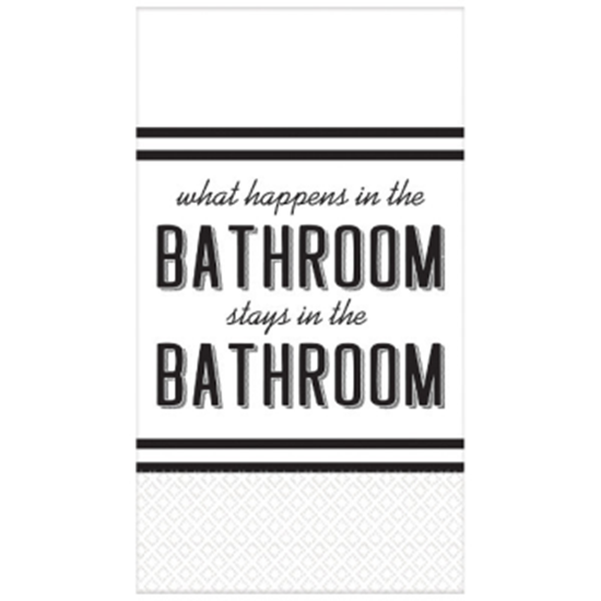 Image sur IN THE BATHROOM GUEST TOWELS