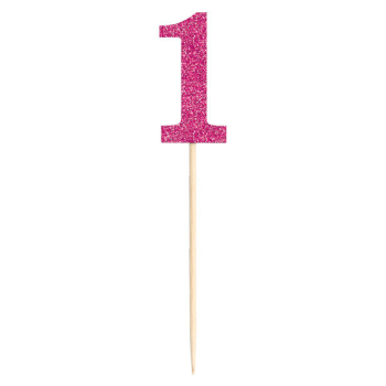 Image de DECOR - LARGE GLITTER 1st PICK - PINK