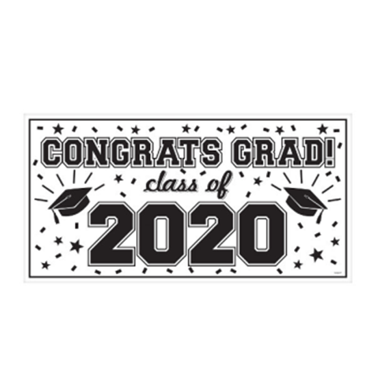 Picture of CONGRATS GRAD LARGE BANNER