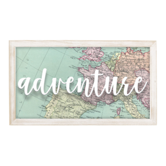 Picture of DECOR - ADVENTURE HANGING SIGN