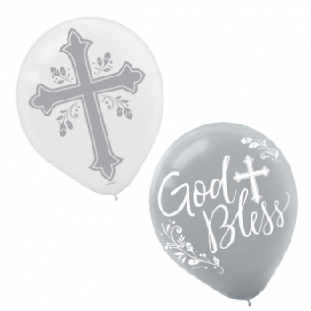 Image de 12"  LATEX BALLOONS - Holy Day