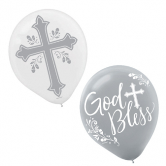 Image sur 12"  LATEX BALLOONS - Holy Day