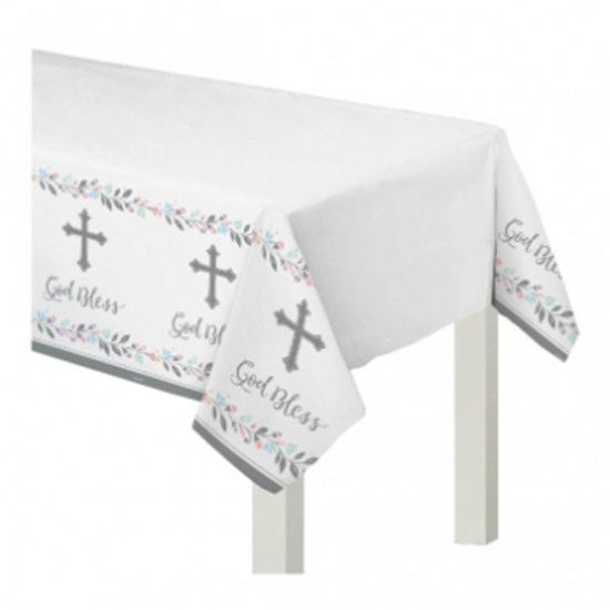 Picture of TABLEWARE - Holy Day Plastic Table Cover