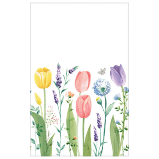Picture of Tulip Garden Tablecover Plastic